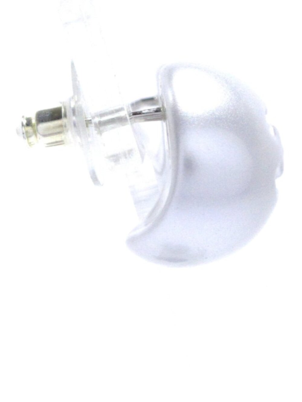 CHANEL Coco Earrings Silver Fake Pearl - Picture 4 of 6